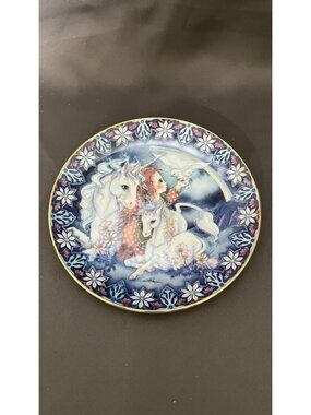Rainbow To Ride On Limited Edition Collectible Plate By Reco 1990 Fine China